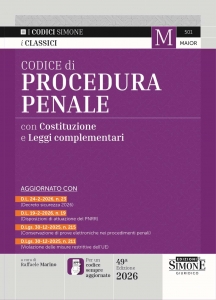 CODICE DI PROCEDURA PENALE – 501