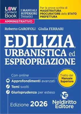 EDILIZIA URBANISTICA ED ESPROPRIAZIONE