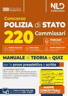 COS41 CONC. POLIZIA DI STATO 220 COMMIS.