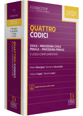 QUATTRO CODICI TOP 2026. CON AGGIORNAMEN
