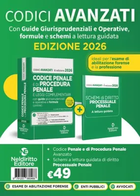 CODICE PENALE E DI PROCEDURA PENALE