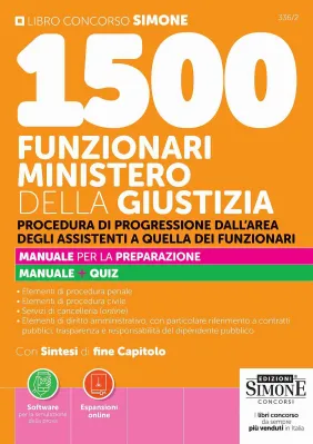336/2 CONCORSO FUNZ.MINIST.GIUSTIZIA