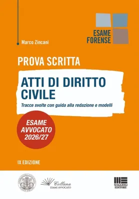 ESAME AVVOCATO 2026-27 ATTI DI DIR. CIV.