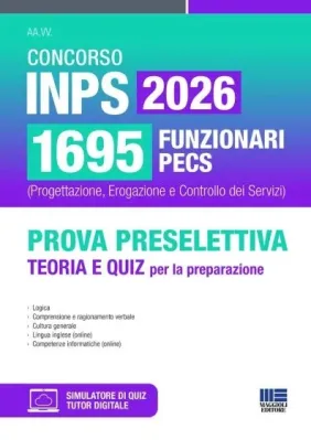 CONC. INPS 2026 1965 FUNZ. PECS PROVA