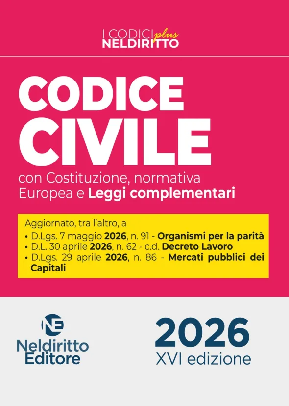 CP1 CODICE CIVILE NORMATIVO PLUS 2026