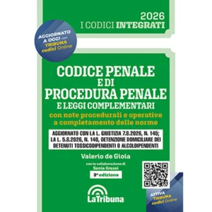 CODICE PENALE E DI PROCEDURA PENALE  202